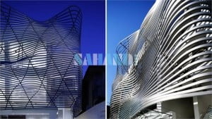 نمای استیل ساختمان