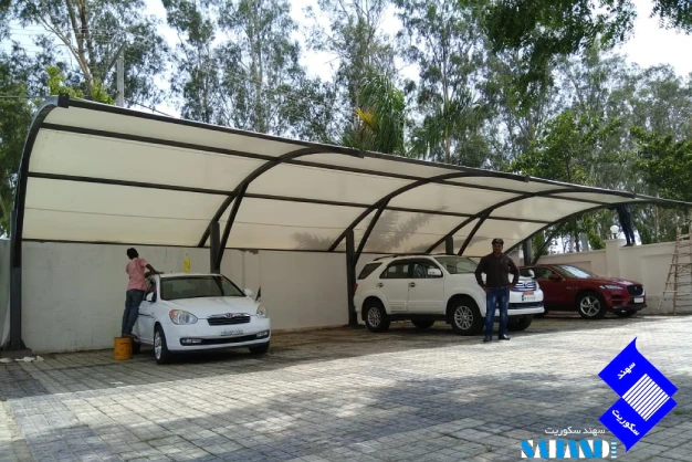 سقف متحرک پارکینگ