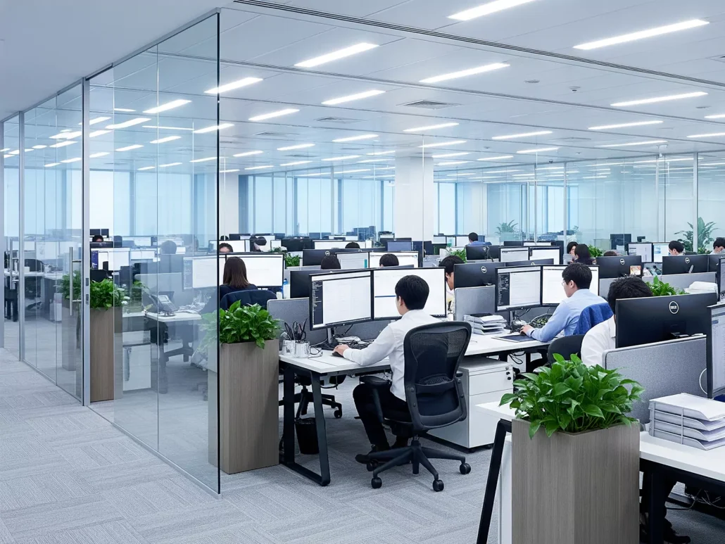 مزایای پارتیشن اداری